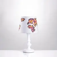 Fifi Studio Tischlampe Weltkarte Blumen