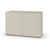 Piure Nex Pur Box Sideboard Doppeltür 120 x 48 x 75 cm Silk