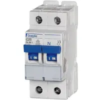 Doepke DOEP DLS 6I C20-1+N 10KA Leitungsschutzschalter DLS 6i 1-pol.+N 20A C-Charakteri