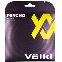 Völkl Tennissaite - - PSYCHO HYBRID - Black/Silver - 12 m