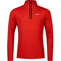 Halti Jaako M Half Zip Shirt red (E65) XS