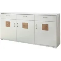 Uno Sideboard Topeka , weiß , Maße (cm): B: 180 H: 91 T: 44.0