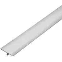 Tirocco Übergangsprofil T-Form V2A Edelstahl poliert T-Profil (B= 25 mm, L= 250 cm)