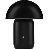 Lyora Design-Tischleuchte Pois Wiederaufladbar Schwarz