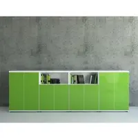 Mdd Aktenschrank 3 Ordnerhöhen abschließbar Stand