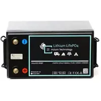 Inlium Technology LiFePO4 Untersitz 12V 200Ah InLium Lithiumakku | Ladefähig 0°C - 60°C
