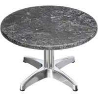 GGM Möbel WBC | Jamaika Loungetisch | Ø:H 60 x 40 cm | Felsen / Aluminium | Zusatzgewicht