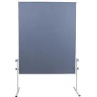BI-Office Moderationstafel blauer Filz 120x150cm