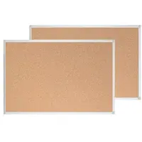 OTTO Office 2er-Pack Kork-Pinnwand 120 x 90 cm braun