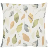 Apelt Dekokissen "3406", beige (natur, grün, beige, bedruckt), B:48cm H:5cm L:48cm, Baumwolle, Polyester, Dekokissen_Sitzkissen_Kissenhüllen, Dekokissen