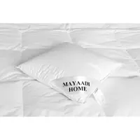 Mayaadi-Home HS115 Kopfkissen 50x50cm Federn Natur Kissen Füllung 100% Gänsefedern 900 Gramm