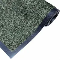M&A Matting Baumwollmatte Bartex, Schmutzfangmatte mit Baumwolle, grün 74533120180150 , Maße (B x L): 120 x 180 cm