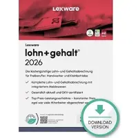 Lexware lohn+gehalt 2026 Download Jahresversion (365-Tage)