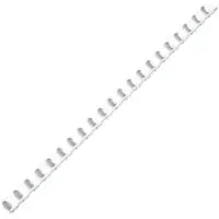 OEM Weiße Binderinge (100 Stück - Max. 90 Blatt)