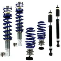 Jom Car-Parts GmbH BlueLine Gewindefahrwerk passend für Audi S4 B9 Limo VA Federbein Ã 48,6/ 53 mm, Bj. 2015-, nicht für Fahrz. mit elek. Dämpfer