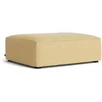 HAY - Mags Soft Ottoman S02 (S), gelb (Yuma 833) / Nähte: beige (Filzgleiter)