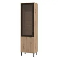 Möbel Kraft Vitrine ¦ Maße (cm): B: 54,5 H: 195 T: 40.0