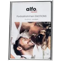 Alfo. Emotions 13x18 cm silber-glanz Porträtrahmen
