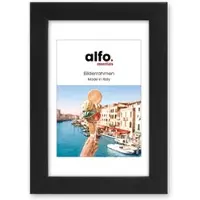 Alfo. Amalfi 20x30 cm, schwarz Holzrahmen
