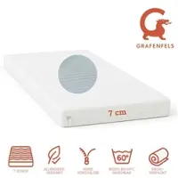 Grafenfels Topper Gold 100x200 fest 7cm hoch 7-Zonen