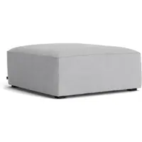 HAY - Mags Soft Ottoman S01 (XS), hellgrau (Linara 443) / Nähte: beige (Filzgleiter)