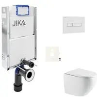 SAT Wand-WC Set für Einmauerung SIKOJZREX67