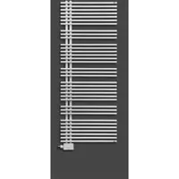 Bemm Design-Elektroheizkörper „Asymo“ 50 × 134,7 cm in Silbermetallic