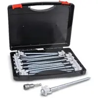 Enva Schraub-Zeltheringe Stahl 23cm - m.Leuchtfunktion - 14 St. in Box [Hersteller-Nr. 40985495]