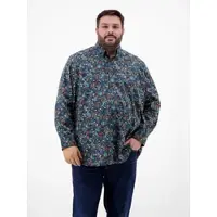 Lerros Langarmhemd "Langarmhemd mit Button-down-Kragen"