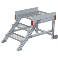 Euroline 514 Anstieg 45° 600mm Stufenbreite 3 Stufen Stahl Gitterrost