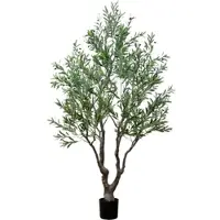 Momax Kunstpflanze Olivenbaum inkl. Topf Ø/H: ca. 19/17,5cm