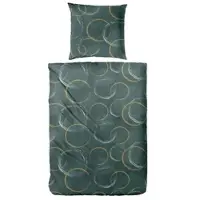 Möbel Kraft Bettwäsche-Set , grün , Maße (cm): B: 155 H: 1