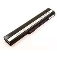 AccuCell Akku für ASUS P 82, wie A31-K52, A32-K42, A32-K52, 10.8V/11.1V, 5200mAh, Li-Ion
