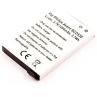 AccuCell Akku für Babyphone Philips Avent SCD 530, SCD 535, SCD 536, VTech VM321, wie BT298555, 1000 mAh