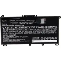 AccuCell Akku für HP 250 G9, 255 G8, 15-eg, 15-eh, 17-cp, Pavilion 15-EG0000, wie HSTNN-IB90, 11,34 V, 3,4 Ah