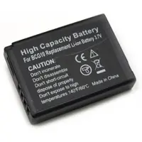 AccuCell Akku für PANASONIC LUMIX DMC ZS3A, Typ DMW-BCG10, 800 mAh