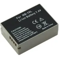 AccuCell Akku für Canon POWERSHOT G15, Typ NB-10L, 750 mAh