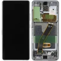 Samsung LCD Display für Galaxy S20 G980F, Galaxy S20 5G G981B, Cosmic Grey