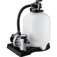 FPS Pool Sandfilter-Komplettset -400 Filter Premium Silent mit Ventil-Technologie vom Marktführer Speck, bis 50m3