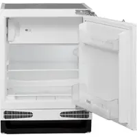 Htech HTR21252 EG8706, Unterbau Kühlschrank mit Gefrierfach, 114 l, Abtauautomatik, LED, leise 39 dB