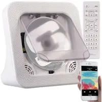 Auviso Tragbarer Akku-CD-Spieler & UKW-Radio, Bluetooth, Timer, USB, AUX