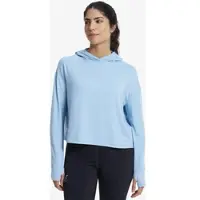 RevolutionRace Impulse Active Cropped Hoodie Damen Forget-Me-Not, Größe:XL - Damen > Oberteile > Longsleeves - Blau