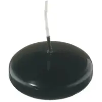 Kopschitz Kerzen Schwimmkerzen Schwarz 26 x Ø 42 mm, 40 Stück