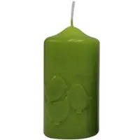 Kopschitz Kerzen Kerze "Küken" Limonegrün gelackt 120 x Ø 60 mm