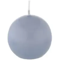 Kopschitz Kerzen Kugelkerzen Jeans Blau, Ø 50 mm, 16 Stück, dt. Kerzen in RAL Kerzenqualität, Kein rußen und tropfen