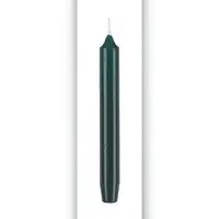 Kopschitz Kerzen Leuchterkerzen, Tafelkerzen, Haushaltskerzen Dunkelgrün, 200 x Ø 25 mm, 12 Stück
