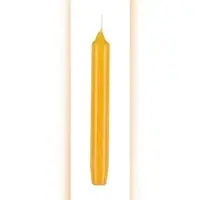 Kopschitz Kerzen Leuchterkerzen, Tafelkerzen, Haushaltskerzen Mais, 200 x Ø 25 mm, 12 Stück