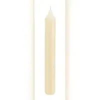 Kopschitz Kerzen Leuchterkerzen, Tafelkerzen, Haushaltskerzen Vanilla Bisquit, 200 x Ø 25 mm, 12 Stück