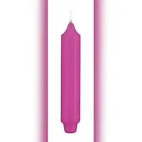 Kopschitz Kerzen Kerzen Punchkerzen Klarlack Hochglanz Fuchsia (Pink), 300 x 30 mm, 6 Stück