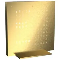 Qlocktwo Earth 13.5 Creator ́s Edition Golden Legend Englisch